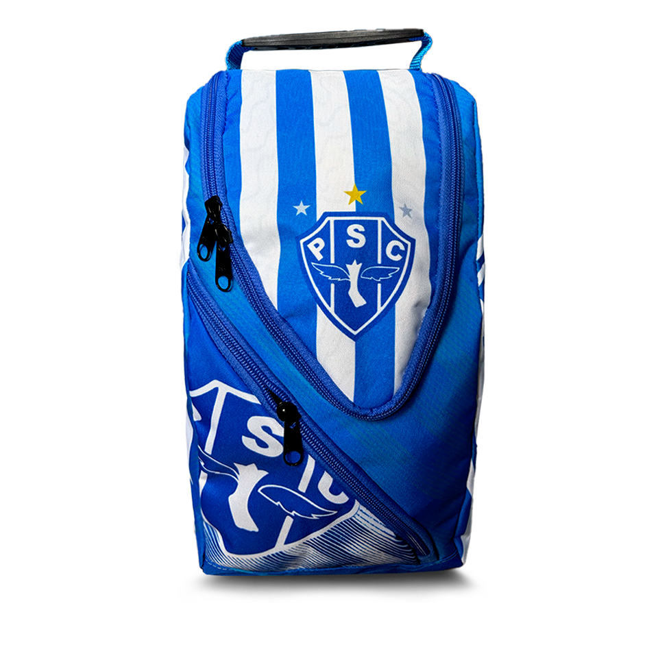 Porta Chuteira Paysandu Modelo Exclusivo Compacta e Resistente Ideal para transporte de chuteira