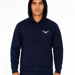 Jaqueta Jogger Chimpa Com Bolsos Touca E Ziper Origin's
