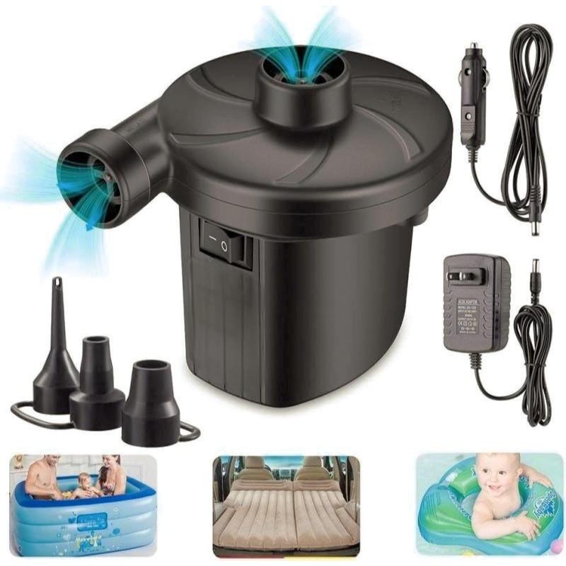 Bomba Elétrica Pneumática Para Inflar E Esvaziar Colchão Boias E Piscinas，Bivolt