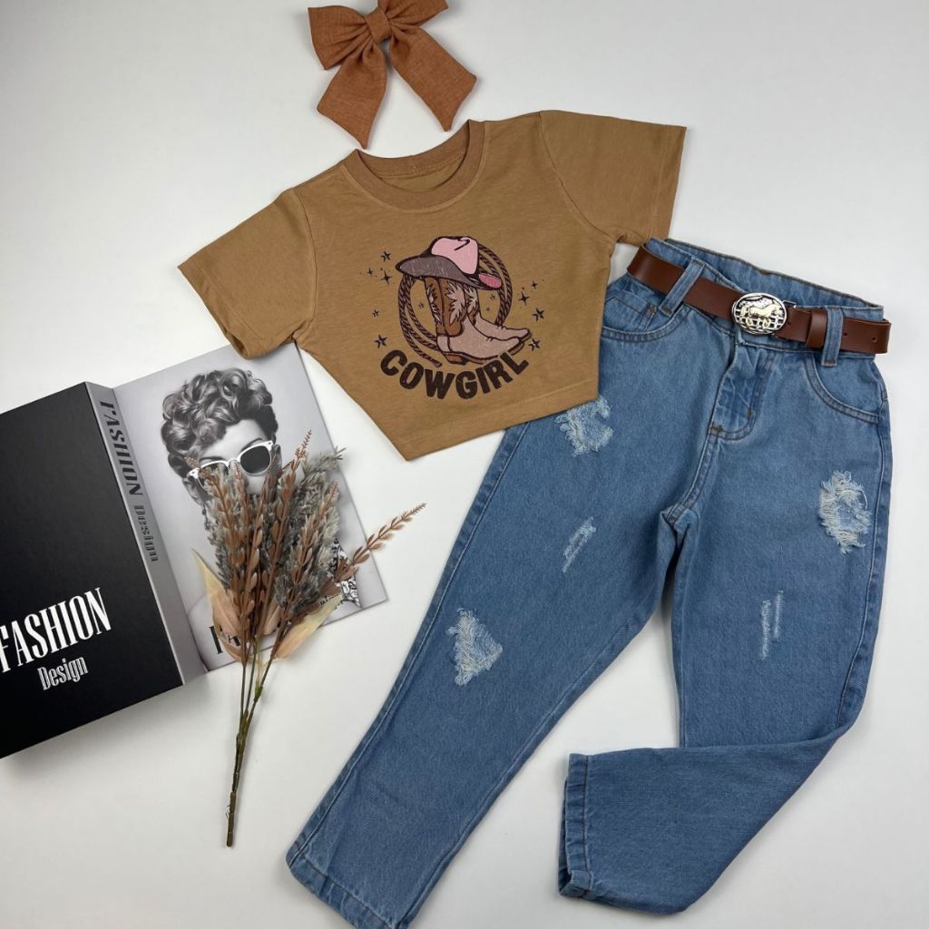 Conjunto Country Feminino Jeans: Onde Comprar | BuscaProdutos