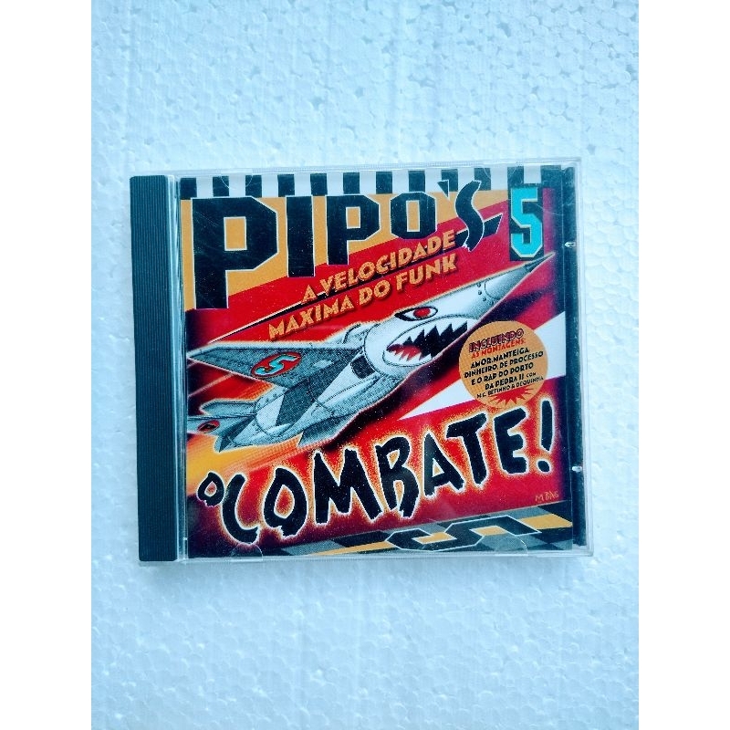 CD Pipo's 5 O Combate:A Velocidade Máxima do Funk  1997