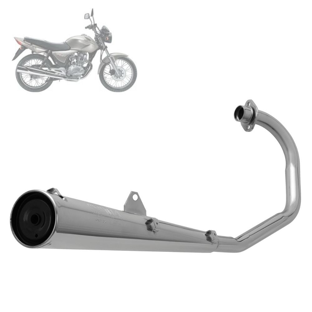 Escapamento Modelo Power Titan 150 Esd 2005 à 2008 Barato em Oferta na Shopee