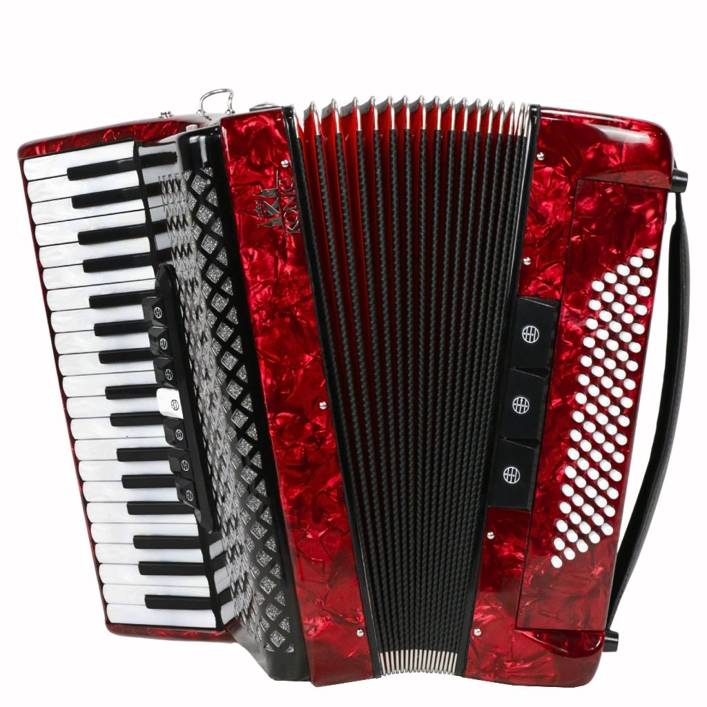 Acordeon 80 Baixos Sanfona  Brilhante Konig 7 Registros Piano Chemnitzer - Som Profissional em Oferta na Shopee