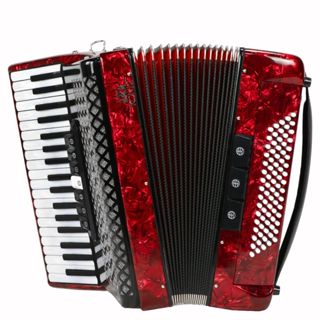 Acordeon 80 Baixos Sanfona  Brilhante Konig 7 Registros Piano Chemnitzer - Som Profissional em Oferta na Shopee