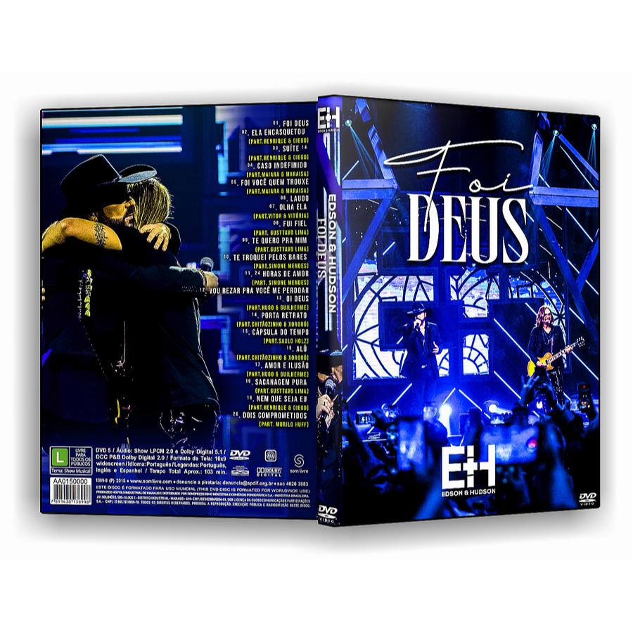 DVD Edson & Hudson – Foi Deus Ao Vivo