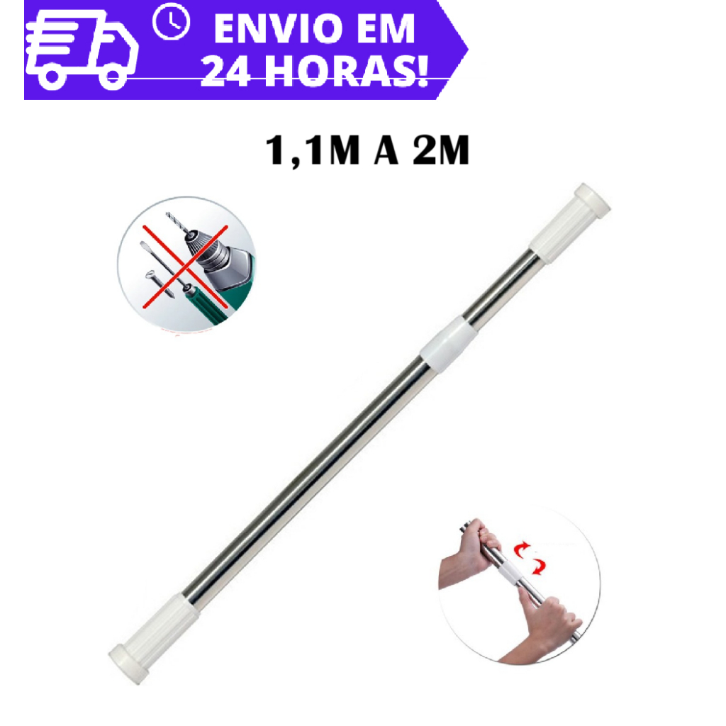 Bastão para Cortina Regulável: Onde Comprar | BuscaProdutos