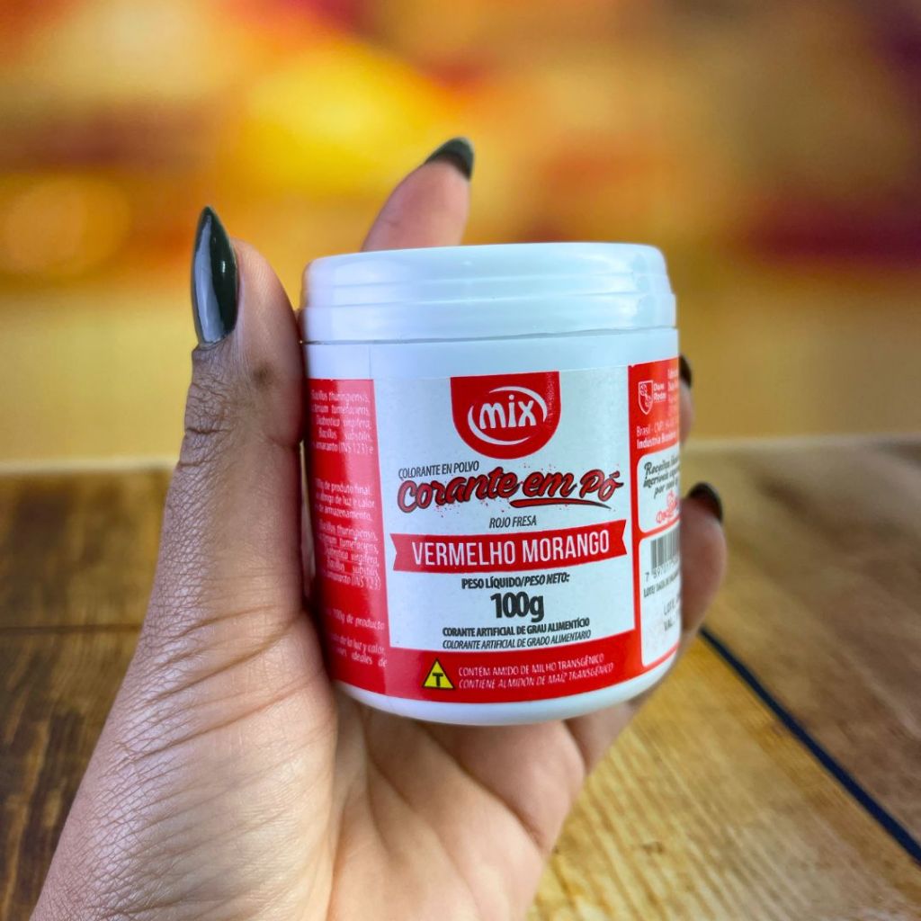 1~5 CORANTE EM PÓ PARA O MORANGO DO AMOR,VERMELHO MORANGO 100 GRAMAS (MIX)