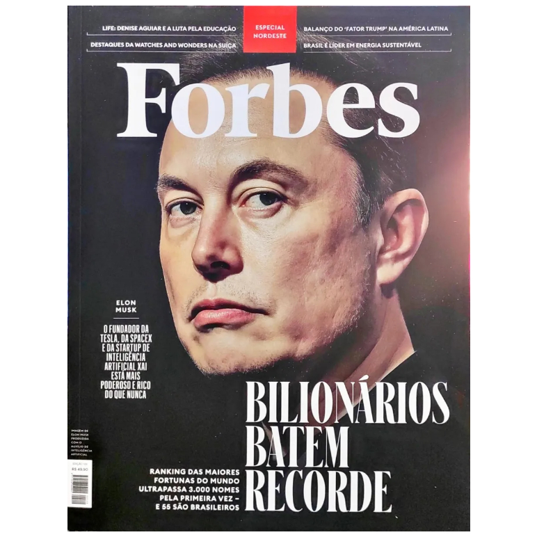 Revista Forbes Brasil, Bilionários Batem Recorde Edição 129