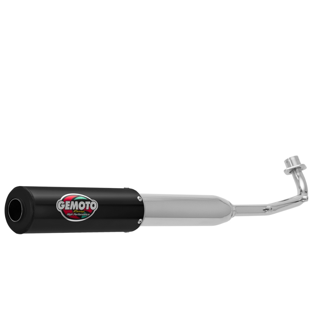 Escapamento Escape Gemoto Racing Moto Honda Biz 100 1998 1999 2000 2001 2002 2003 2004 2005 em Oferta na Shopee