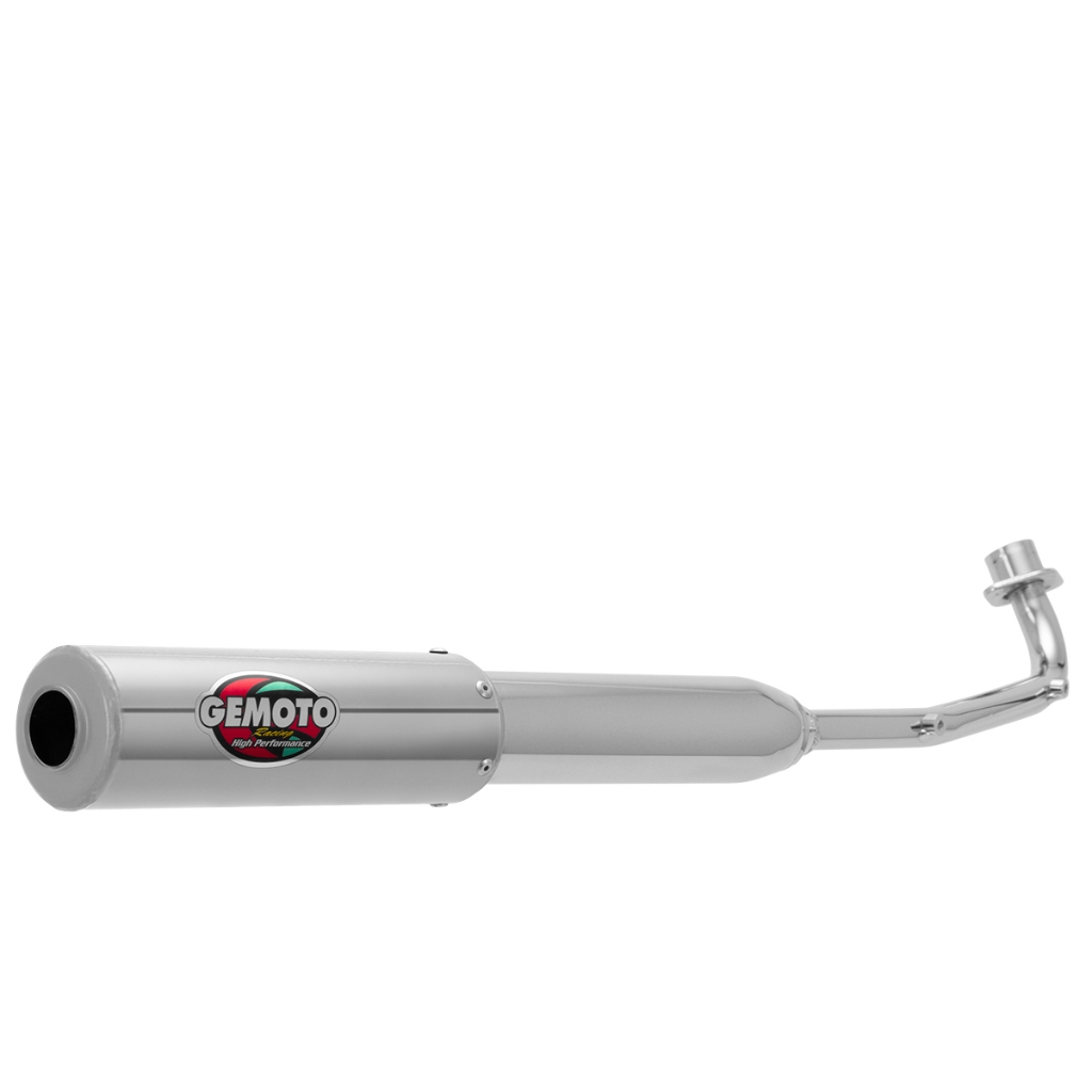 Escapamento Escape Gemoto Racing Para Moto Biz 100 1998 1999 2000 2001 2002 2003 2004 2005 em Oferta na Shopee