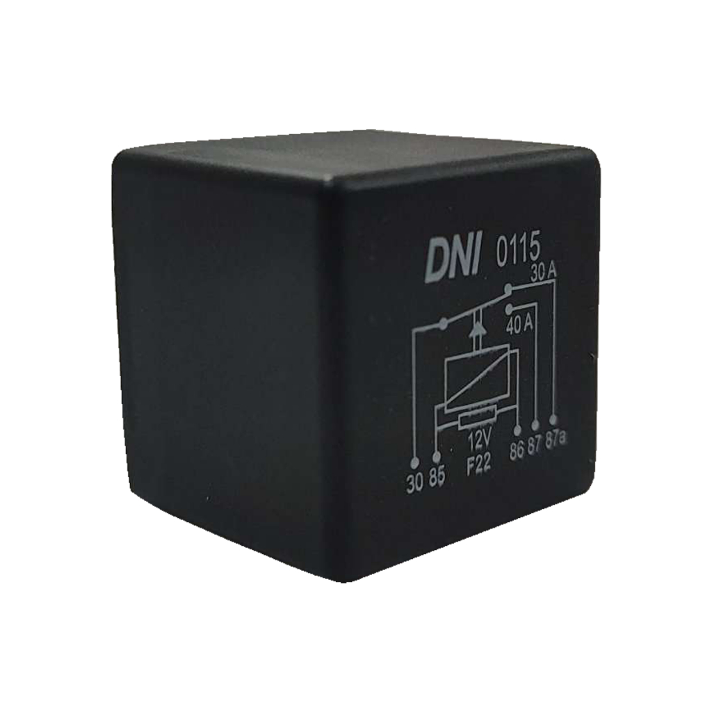 Relé Auxiliar Duplo 12v 40/30a 5t Fiat Ford Gm Vw