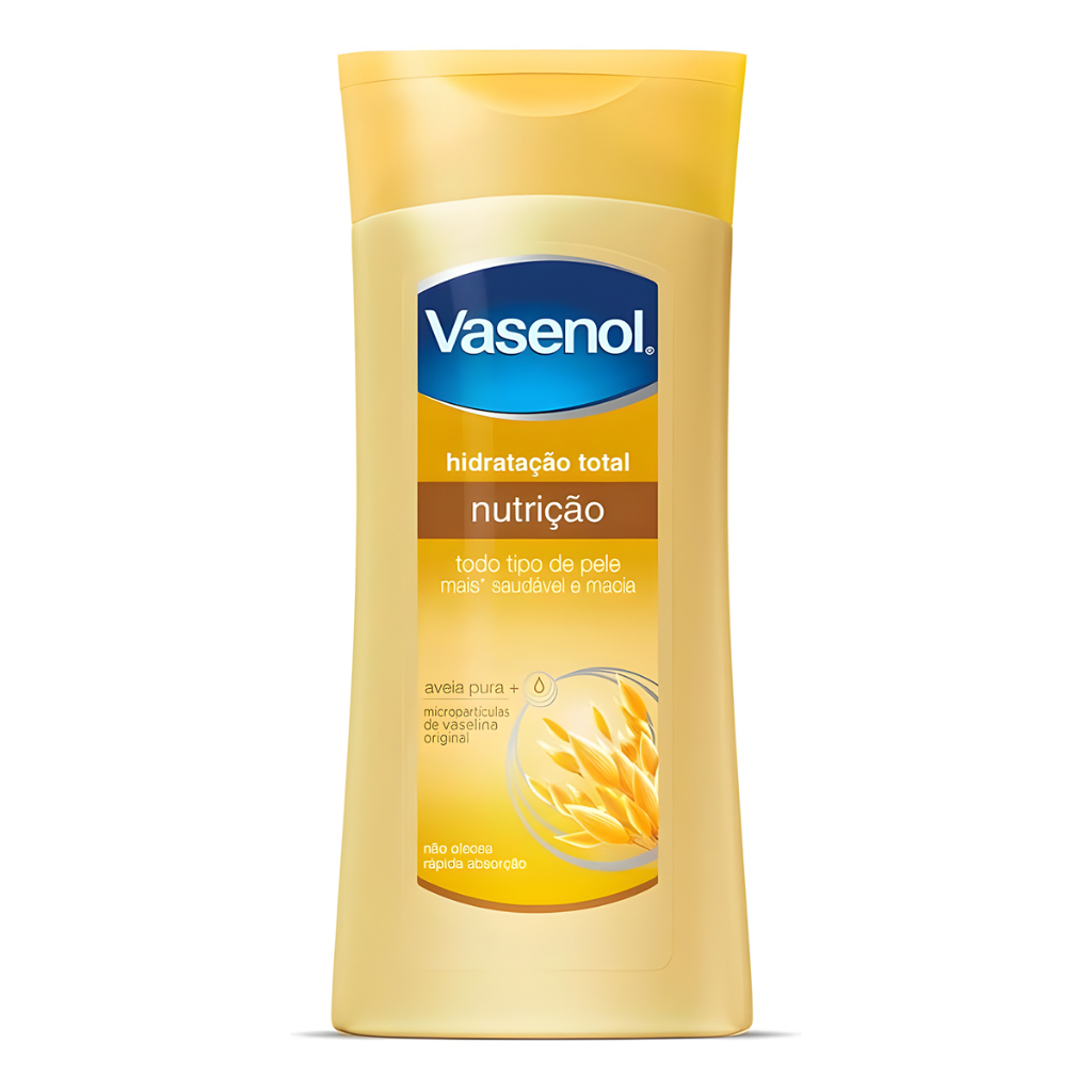 Loção Hidratante Corporal Vasenol Nutrição 200ml em Oferta na Shopee