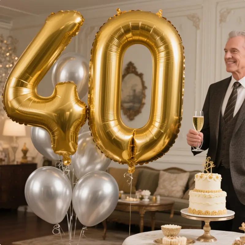 Kit 2 - Balão 32 Pol Metalizado Número 70 CM Balões Bexiga Aniversário Festas Decorações Dourado em Oferta na Shopee