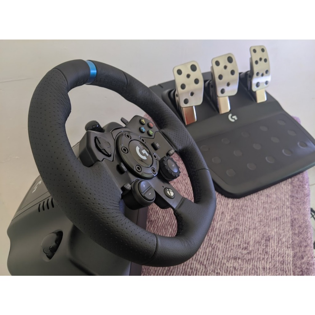Volante Logitech G923 C/ Pedais C/ Câmbio Trueforce P/ XS / XX / ONE / PC + Garantia + Nota Fiscal