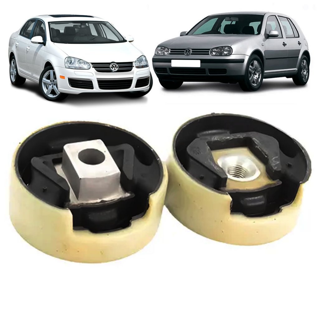 Par Calço Coxim Cambio Quadro Vw Golf Jetta Passat Tiguan kit 2 peças Novo com Nota e Garantia em Oferta na Shopee