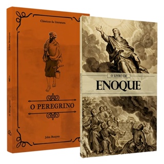 Kit Jornada da Alma | Livro O Peregrino + O Livro de Enoque em Oferta na Shopee