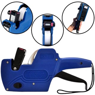 Etiquetadora De Preço Profissional Fixxar Mx2212 Azul Para Mercado Industria Loja em Oferta na Shopee
