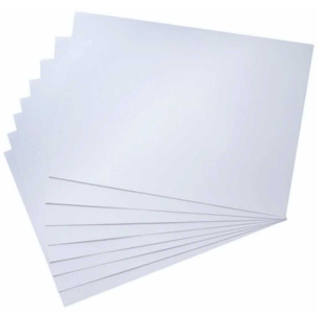100 Folhas Sulfite A4 60g Papel Offset Branco 60gr Fino - taloes  - blocos - rifas - encartes - panfletos