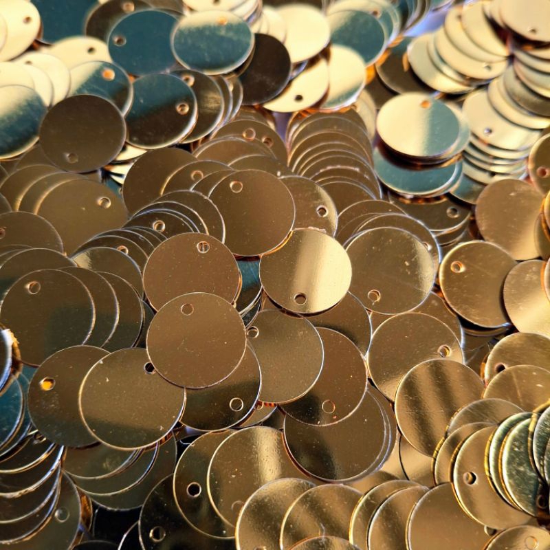 Paetê Dourado - Comprar com Melhor Preço em Anéis