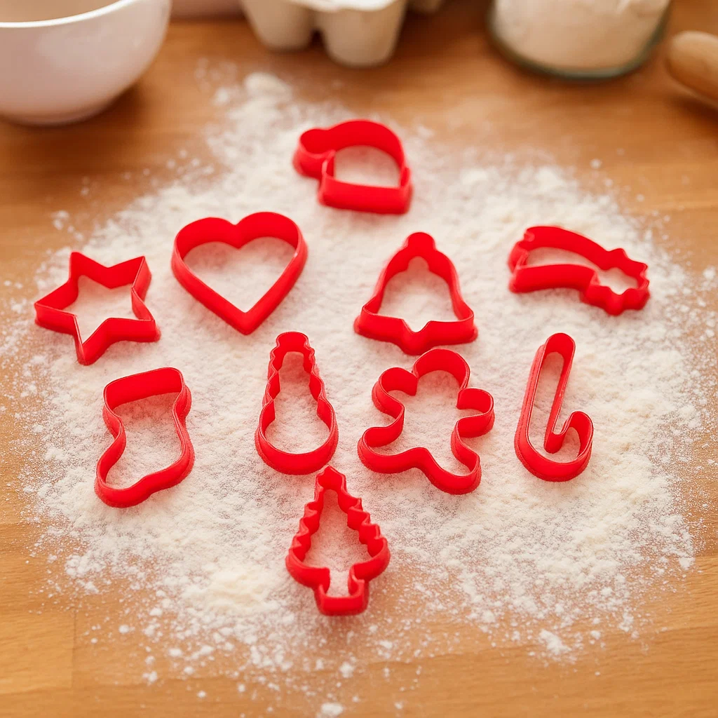 Kit Cortador Natalino Biscoito Confeitaria Bolacha Moldes Criativos Tema Natal Cookie Festa Cozinha
