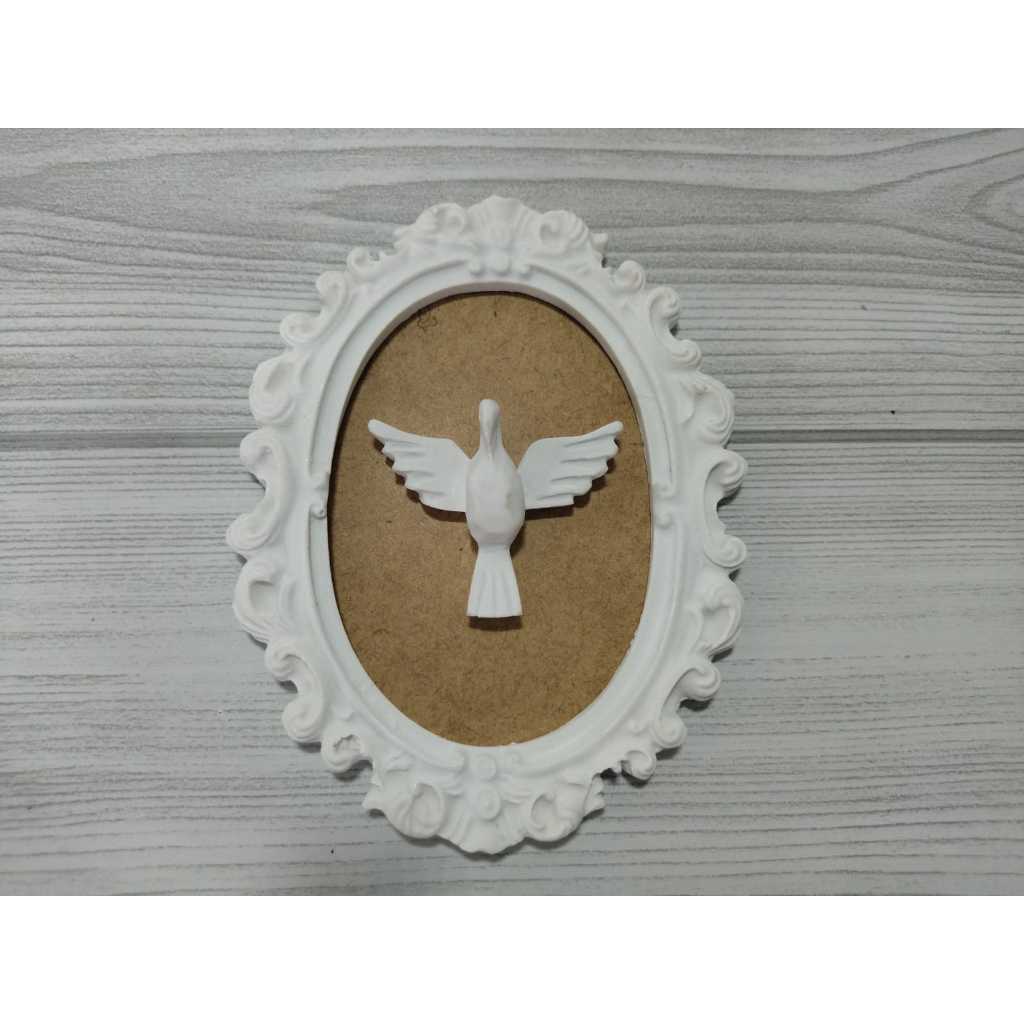 Kit Lembrancinha Moldura+ Divino Resina Decoração Lembrancinha Artesanato