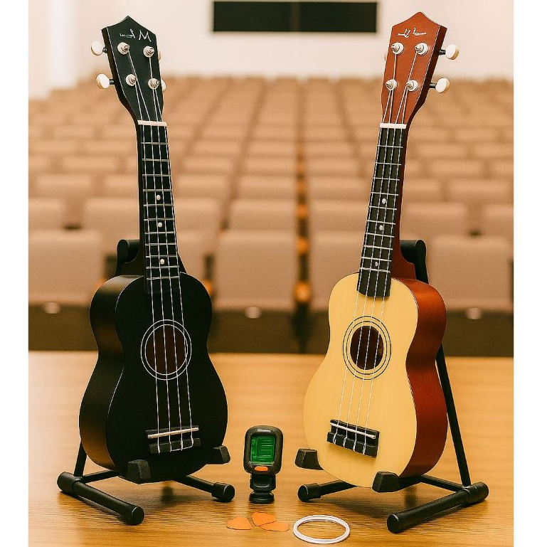 Ukulele Acústico Soprano Profissional RRister Criança Adulto