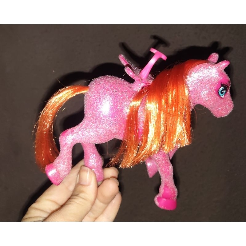 Poney Rosa Boneca Kelly Castelo de Diamante Usado