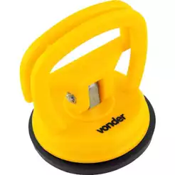 Ventosa Simples 110mm Plástica para Vidro Cerâmica 25kgf Vonder
