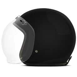 Capacete Aberto Basico Old School Moto Custom Etceter Solid Vintage Masculino e Feminino