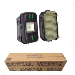 Interruptor Botão Farol Tecla Para Mercedes Caminhao Bicudo 1988 A 2012 Original Kostal