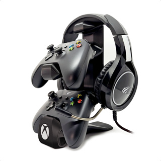 Suporte para 2 Controles Xbox One S X Series Fone Ouvido Headphone Headset Gamer Logo em Oferta na Shopee