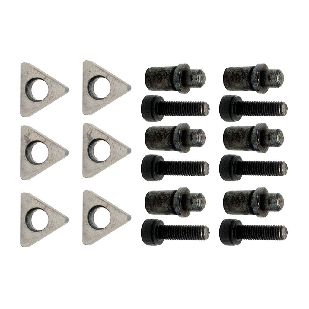 Kit Calço Tnmg 16 + Pino Tnmg 16 Para Suporte Mtjnr