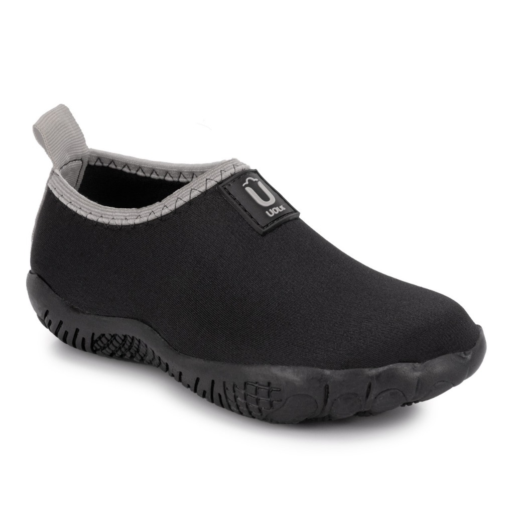 Sapatilha Infantil Hibrida Antiderrapante Para Corrida Piscina cinza