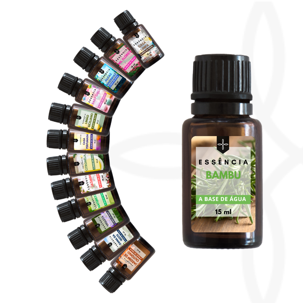 10 Essências Premium Para Umidificador, Difusor, Sabonetes, Cheirinho de Carro | Alta Fixação 15ml