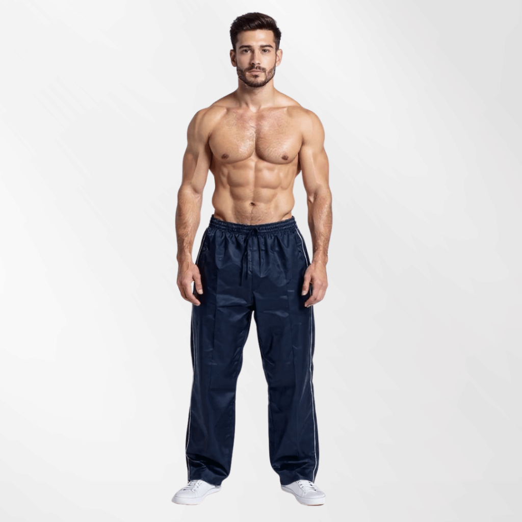 Kit 2 Tactel Calça Masculina Roupa De Academia Calças Tectel Masculino Esportiva Básica