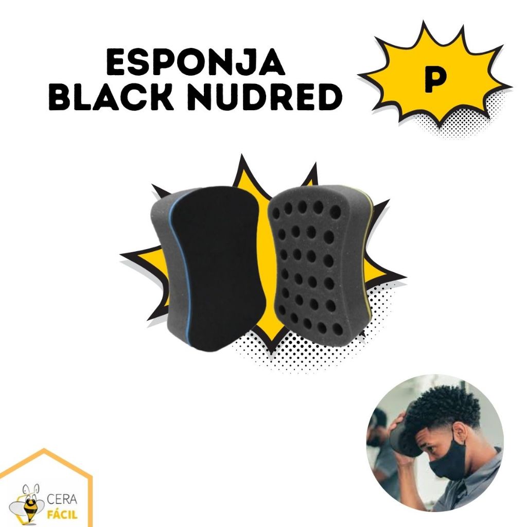 Esponja Modeladora Black Nudred Twist