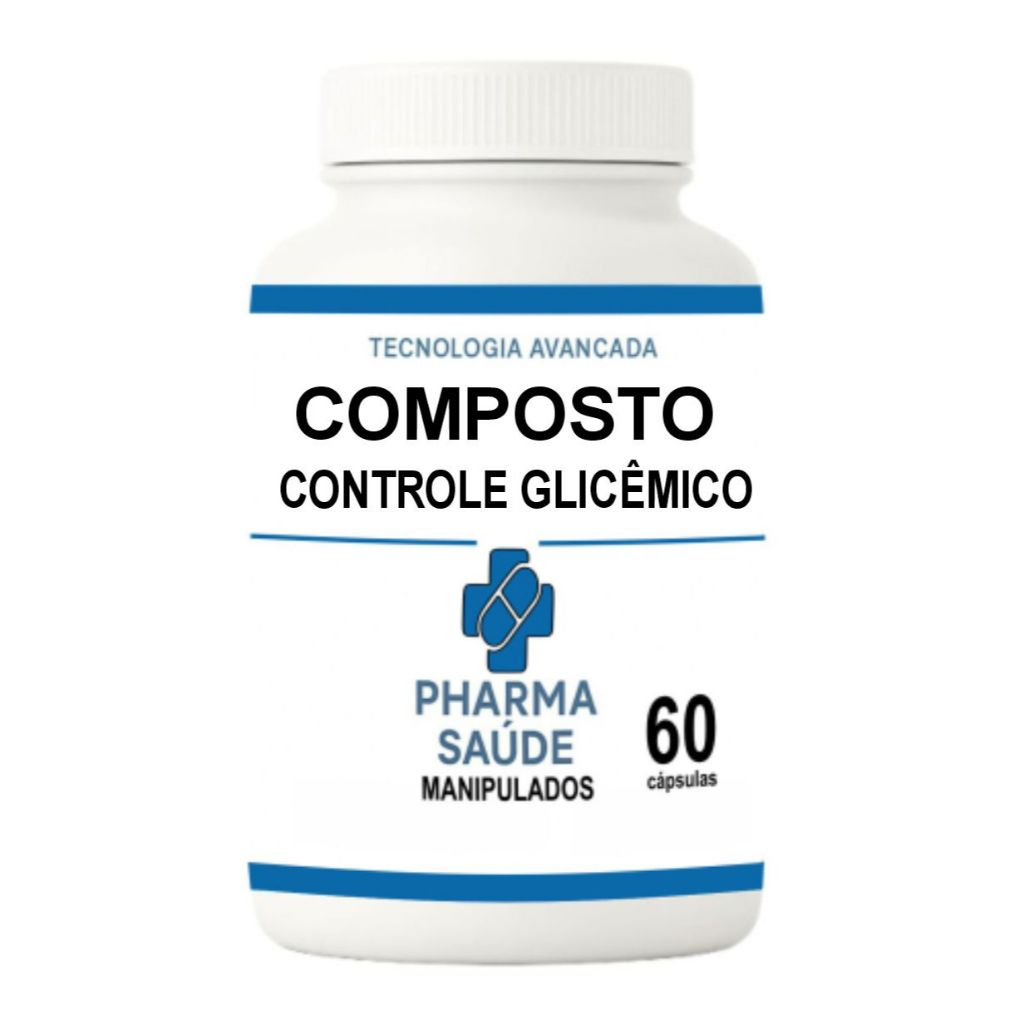 composto anti diabetico pote 60 ou 120 cápsulas