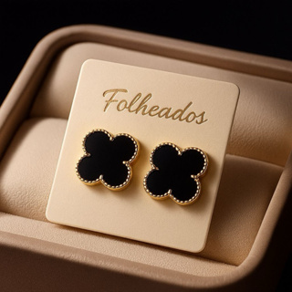 Brinco Trevo Estilo “Vírginia” em Oferta na Shopee