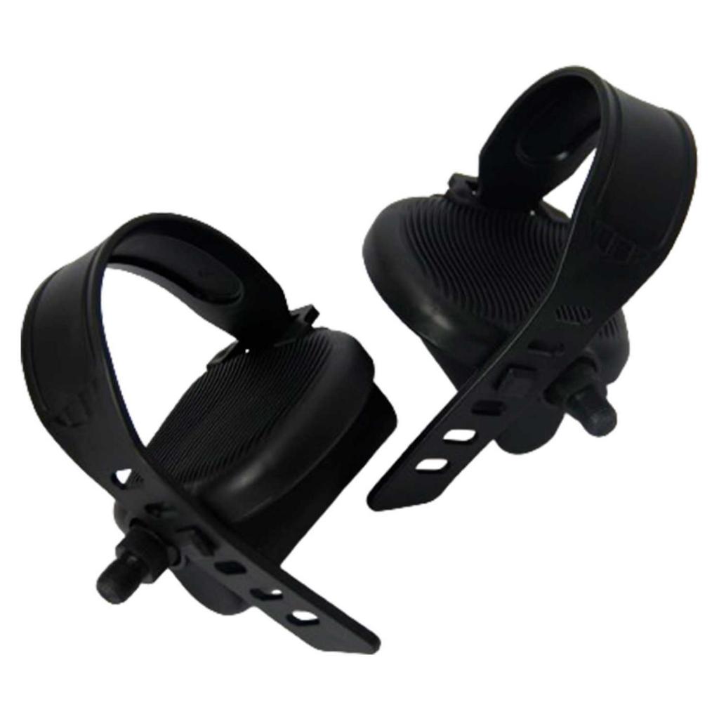 Par de Pedal Rosca Fina Bicicleta Ergométrica Bike Treino 1/2'' Firma Pé Ergométrico Indoor Dream Fitness Caloi Polimet