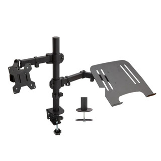 Suporte Duplo Articulado De Mesa Monitor E Notebook