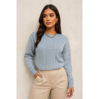 Sueter tricot la blusa feminina trancado