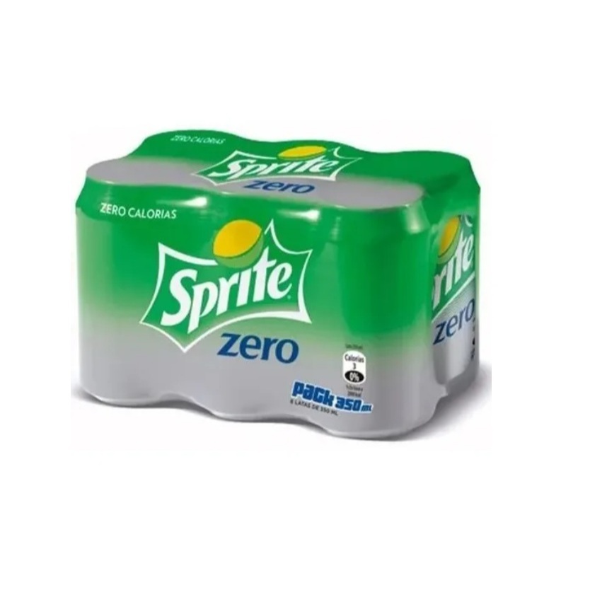 Refrigerante Sprite Zero Açucar Lata 350ml c/6 unid em Oferta na Shopee