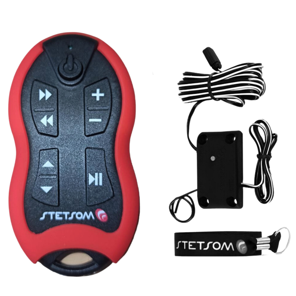 Controle Longa Distância Stetsom Sx1 8 Funções 500m Vermelho em Oferta na Shopee
