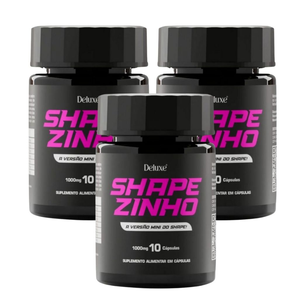 Suplemento Alimentar Shapezinho 3 Potes | Deluxe
