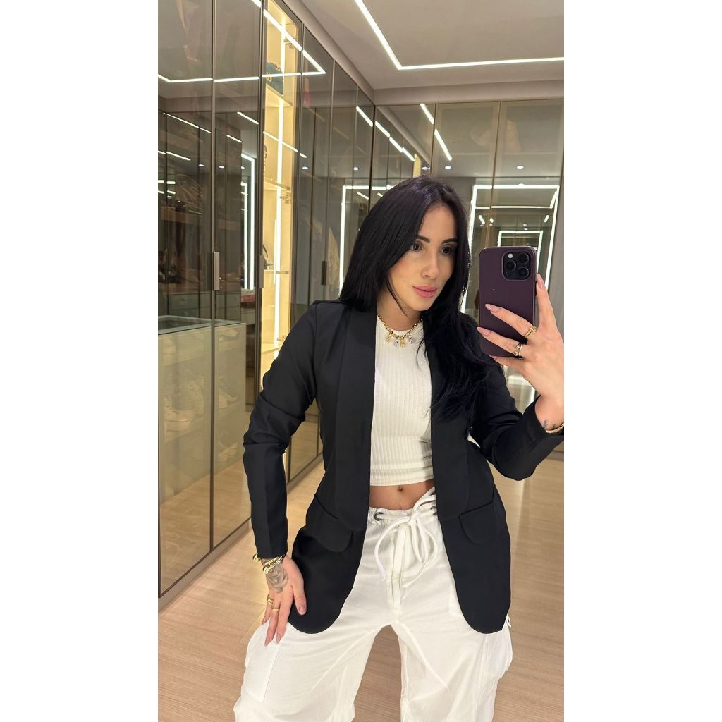 Max Blazer Alfaiataria Moderno Elegante