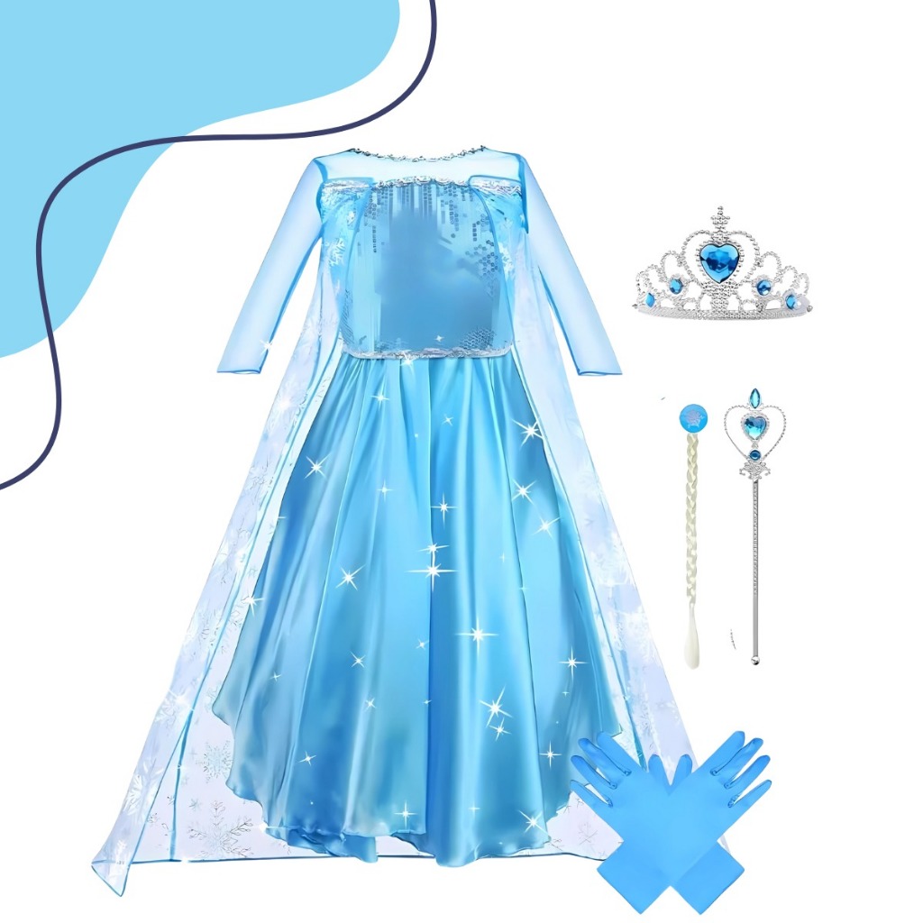 O que é Vestido Frozen Elsa? Guia e Onde Comprar | BuscaProdutos