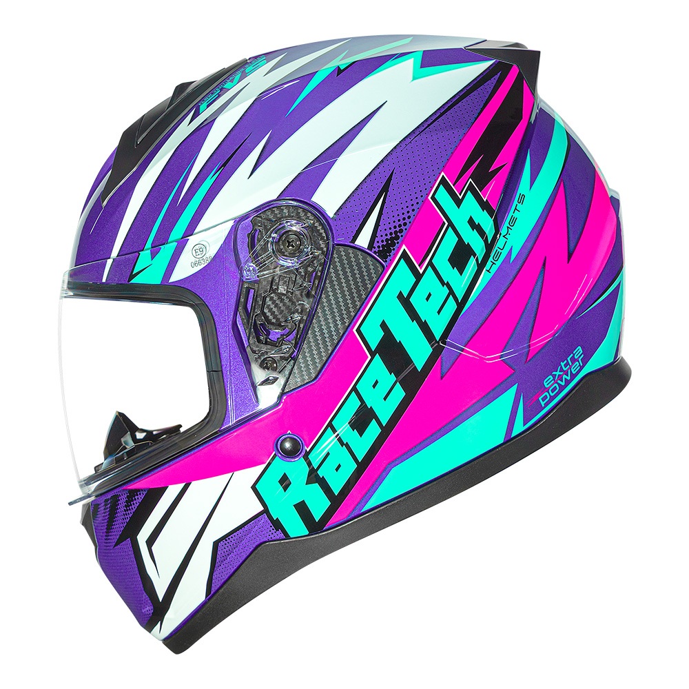 Capacete Race Tech Sector Electro Purple/Pink