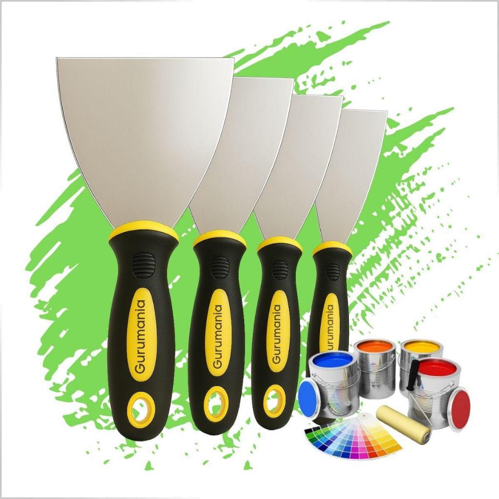 Espatula Para Gesso Rejunte Massa De Vidro Raspar Parede Tinta Massa Corrida Pintor Drywall