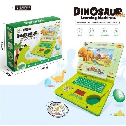 Tablet/Notebook De Brinquedo Laptop Infantil Musical Com Luz Educativo para crianças