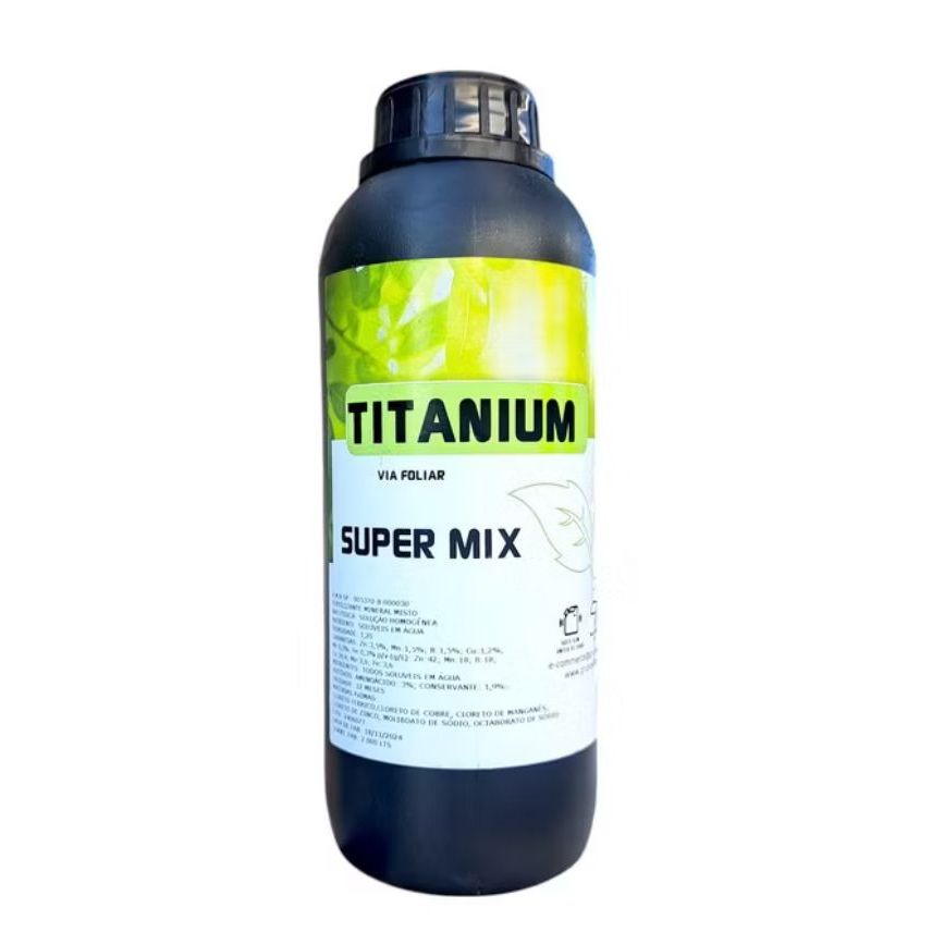 Adubo Fertilizante Foliar Super Mix 1 Litro Solo Rico